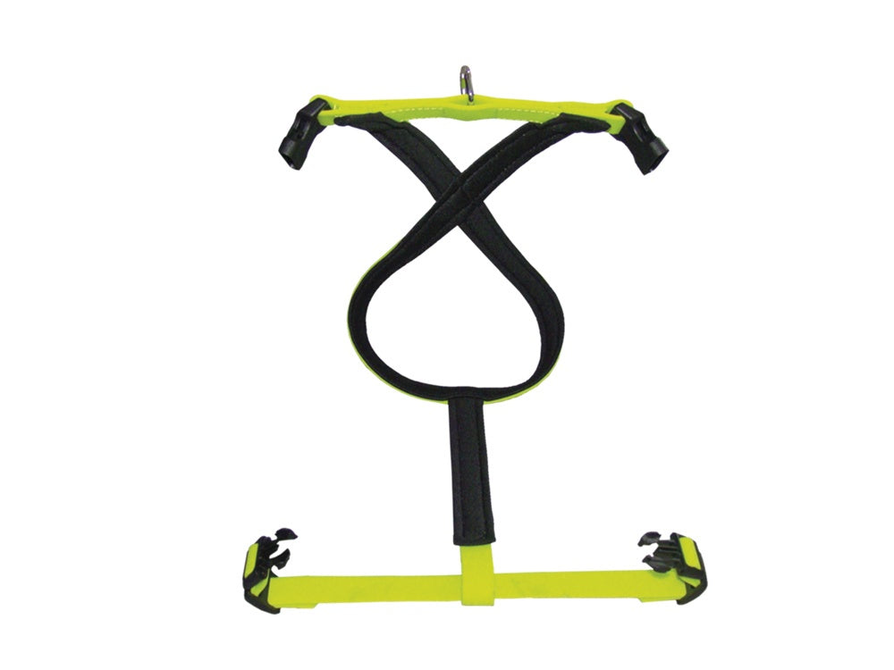 80570-24 NOBBY Comfort Harness "Cover" neon yellow waist: 45-70 cm; w: 25/35 mm -  - PetsOffice
