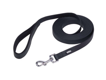 80576-05 NOBBY Tracking leash "Cover" black L: 15 m; W: 20 mm