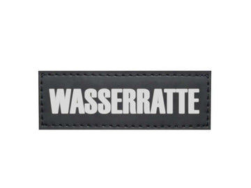 80591 NOBBY Velcro sticker WASSERRATTE  Set 2 pcs; 3 x 9 cm