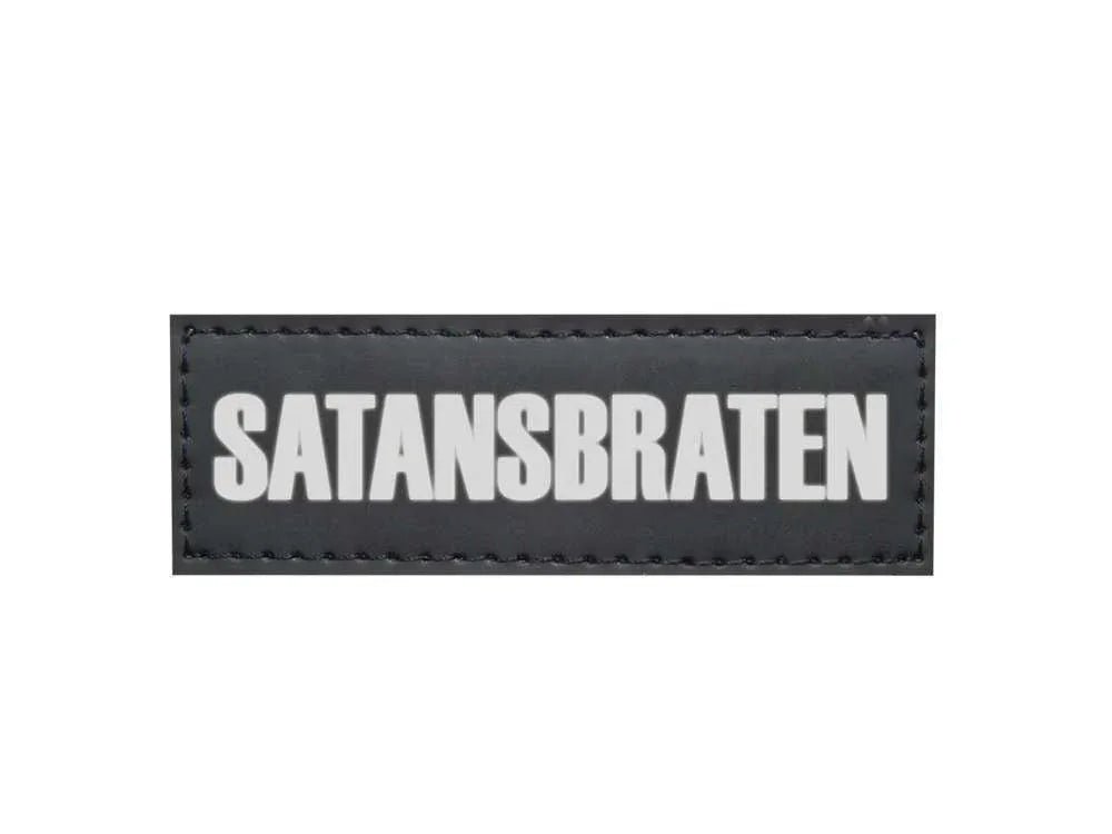80594 NOBBY Velcro sticker SATANSBRATEN Set 2 pcs; 3 x 9 cm - Paw & Joy