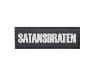 80594 NOBBY Velcro sticker SATANSBRATEN Set 2 pcs; 3 x 9 cm - Paw & Joy