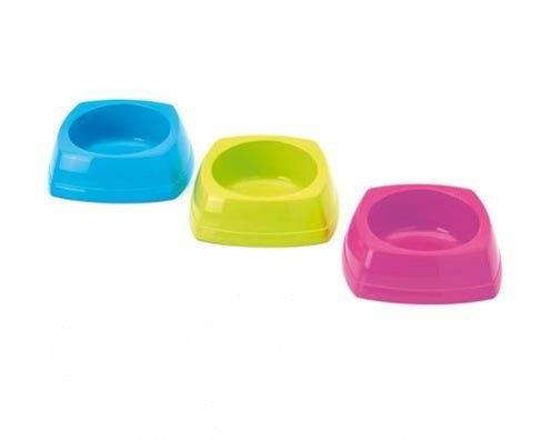 Paw & Joy Biggest Pet Supplies brand in Egypt | 81020 NOBBY Plastic bowl assorted colors small; 8,0 x 8,0 x 3,5 cm