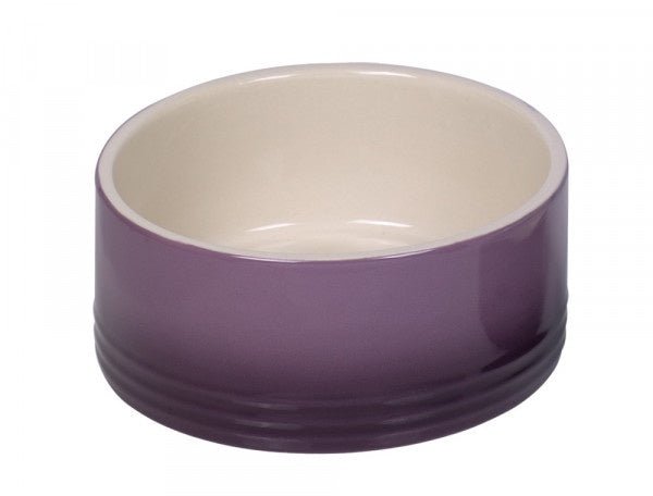 82302 NOBBY Ceramic bowl "Gradient" purple Ø 18 x 7 cm, 1,10 l