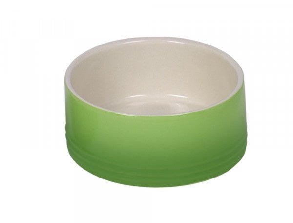 82307 NOBBY Ceramic bowl "Gradient" green Ø 15 x 6 cm, 0,55 l