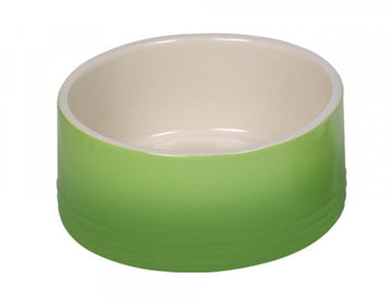 82308 NOBBY Ceramic bowl "Gradient" green Ø 18 x 7 cm, 1,10 l