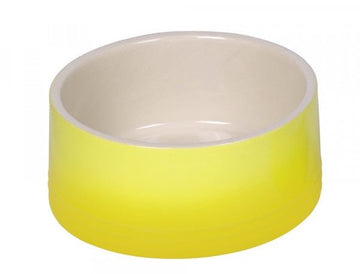 82311 NOBBY Ceramic bowl "Gradient" yellow Ø 18 x 7 cm, 1,10 l