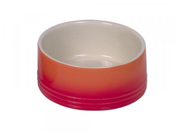 82313 NOBBY Ceramic bowl "Gradient" orange Ø 15 x 6 cm, 0,55 l
