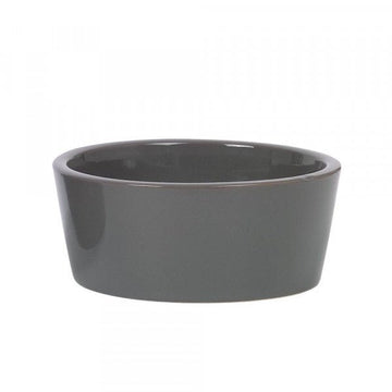 82413 NOBBY Ceramic bowl "Hermos" dark grey Ø 18,0 x 6,5 cm, 0,65 l