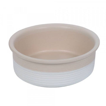 82422 NOBBY Ceramic bowl "Neta" white/cream Ø 17,0 x 7,5 cm, 0,85 l