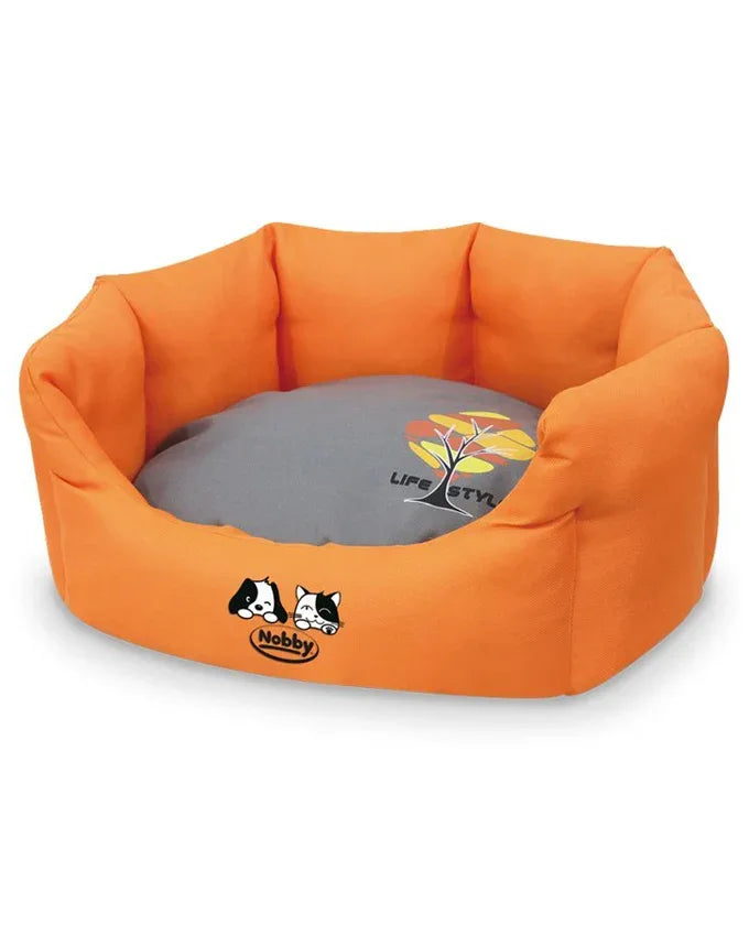 70739 NOBBY Comfort bed oval "CHUMA" - Paw & Joy