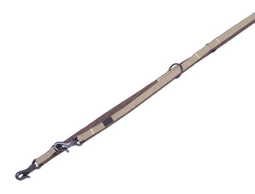 88744-23 NOBBY F�hrleine "Linen Deluxe" brown l: 200 cm, w: 16 mm