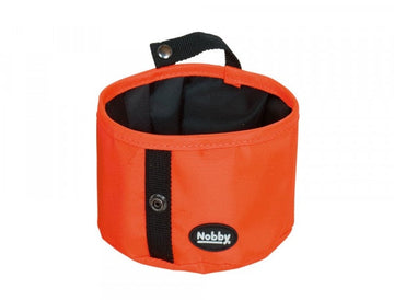 88913 NOBBY Travelling bowl "RIO" orange � 12,5 x 7cm, 0,5 l