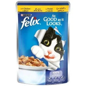 Purina Felix Chicken in Jelly Pouch 100g - Paw & Joy