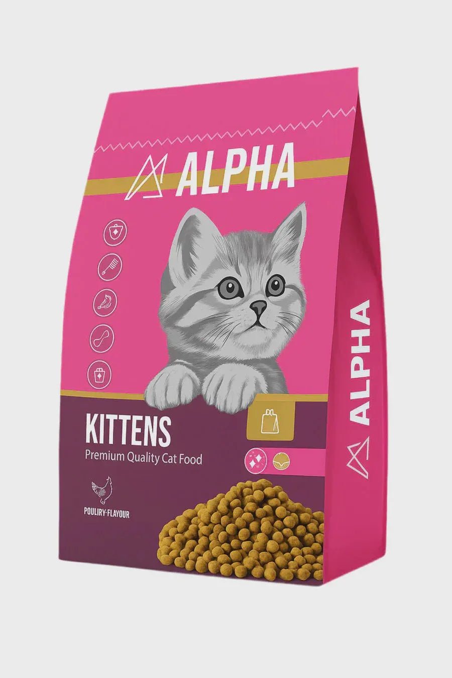 Alpha Kitten Dry Food 1kg - Paw & Joy