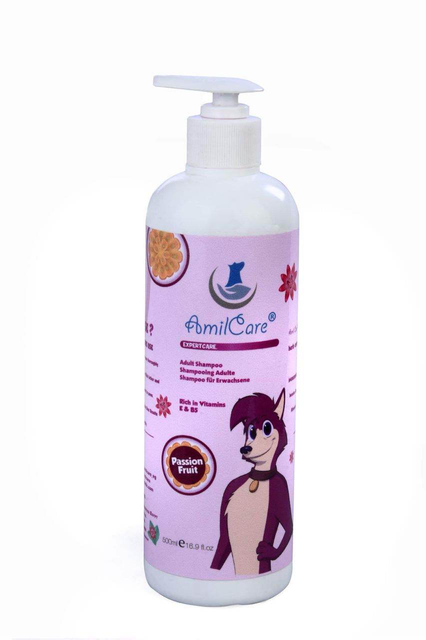 Paw & Joy Biggest Pet Supplies brand in Egypt | Amil Care Passion Fruit Shampoo 500ml