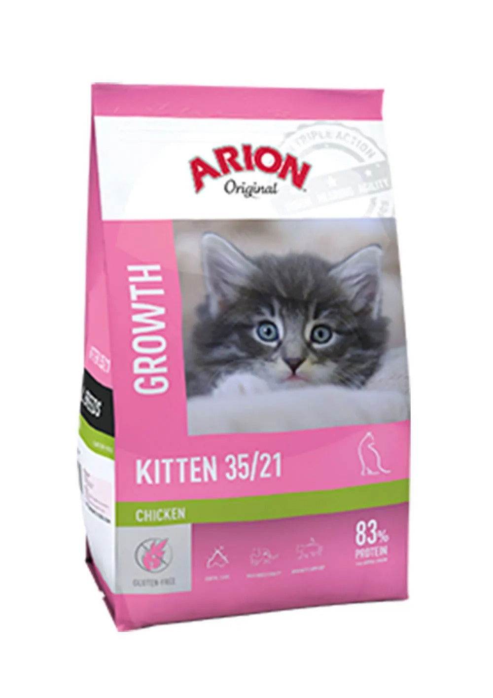 Paw & Joy Biggest Pet Supplies brand in Egypt | Arion Kitten Dry Food 2kg