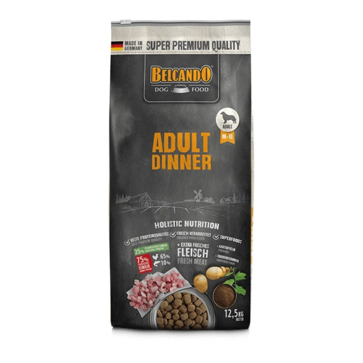 Belcando Dinner Adult Dog Dry Food 12.5kg