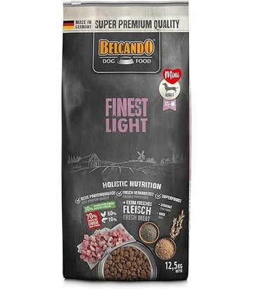 Paw & Joy Biggest Pet Supplies brand in Egypt | Belcando Finest Light Dog Dry Food 12.5kg