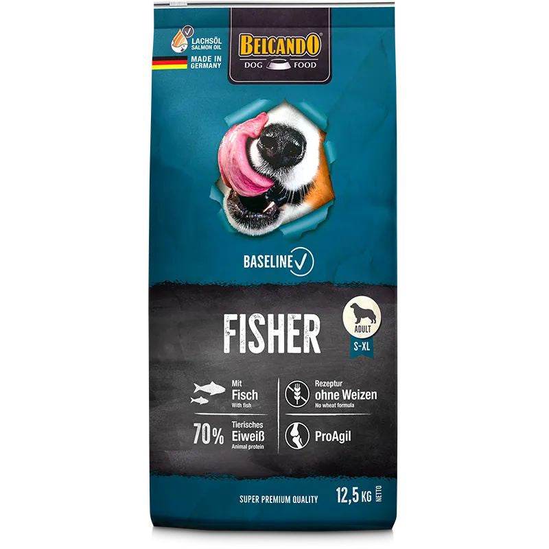 Paw & Joy Biggest Pet Supplies brand in Egypt | Belcando Fisher Adult Dog Dry Food 12.5kg