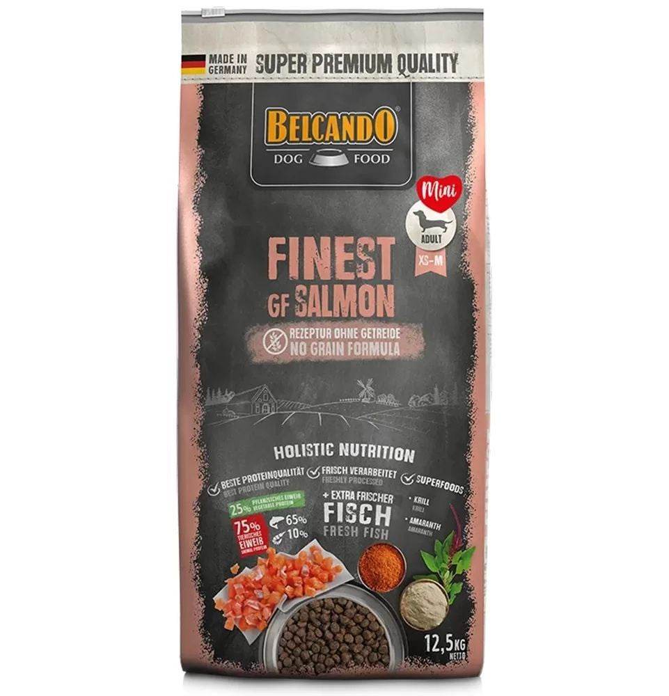 Paw & Joy Biggest Pet Supplies brand in Egypt | Belcando Grain Free Adult Dog Dry Food Salmon 12.5kg