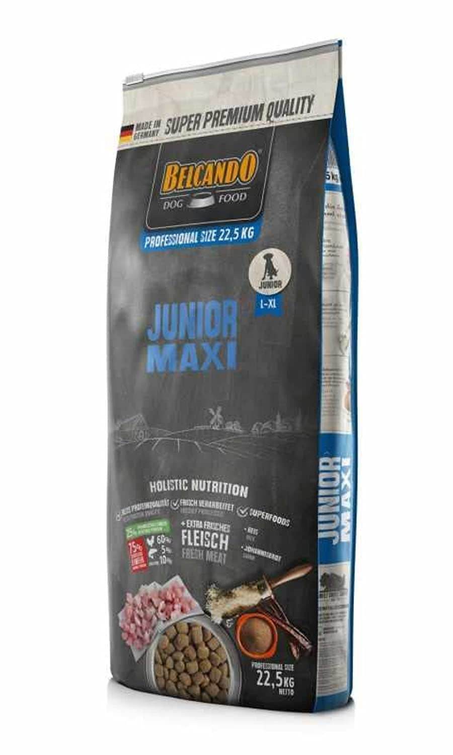 Paw & Joy Biggest Pet Supplies brand in Egypt | Belcando Junior Dry Food 22.5kg
