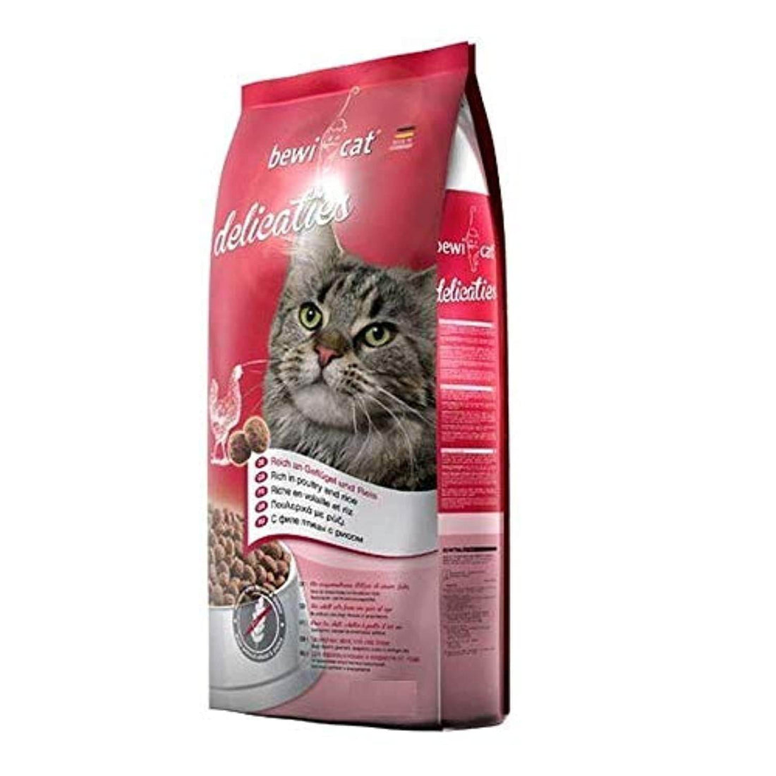 Paw & Joy Biggest Pet Supplies brand in Egypt | Bewi Cat Dry Food Delicates 10kg