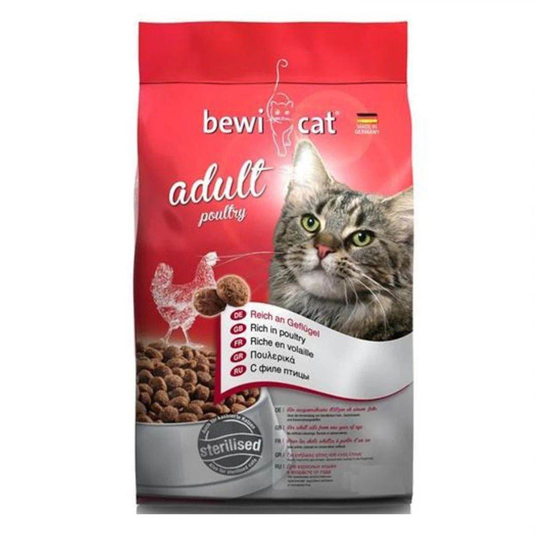 Paw & Joy Biggest Pet Supplies brand in Egypt | Bewi Cat Dry Food Poultry 1kg