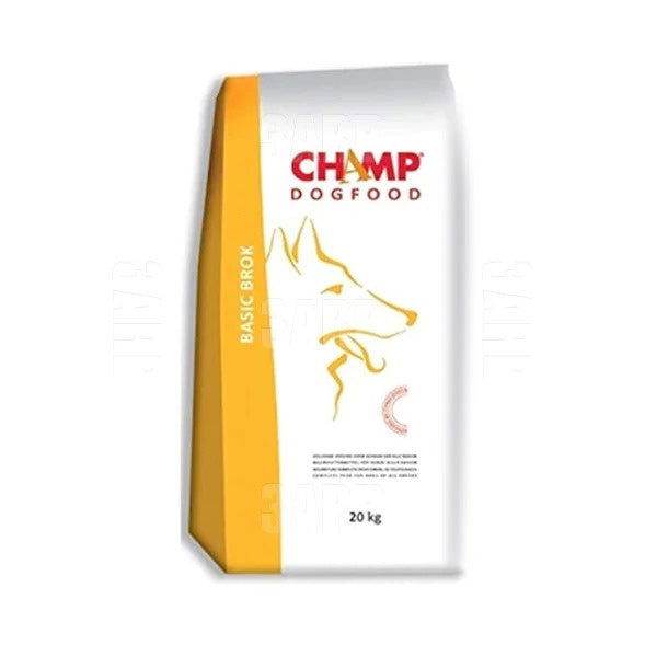 Paw & Joy Biggest Pet Supplies brand in Egypt | Champ Basic Brok Complete Dog Dry Food 20kg