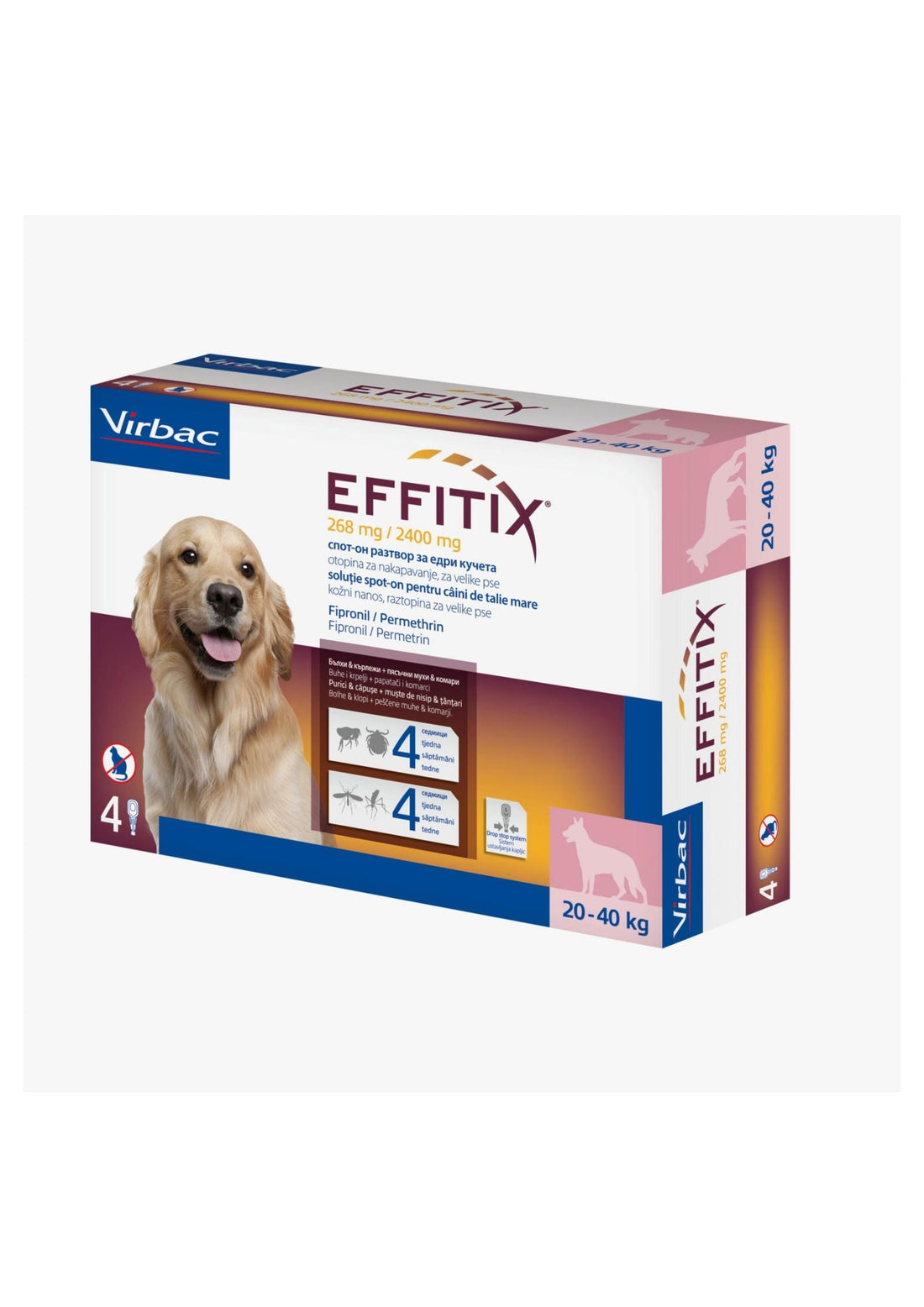 Effitix Spot On Dog Size 20-40kg (1Dose) -  - PetsOffice