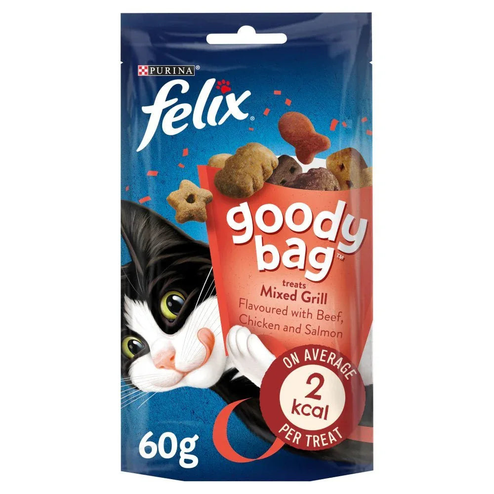 Purina Felix Goody Bag Cat Treats Mixed Grill 60g - Paw & Joy