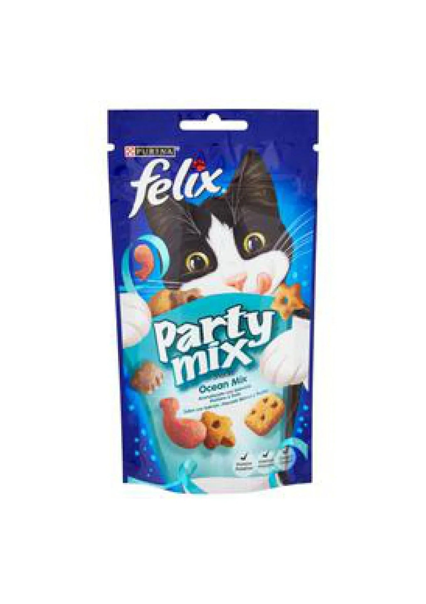 Purina Felix Party Mix Cat Treats Ocean Mix 85g - Paw & Joy