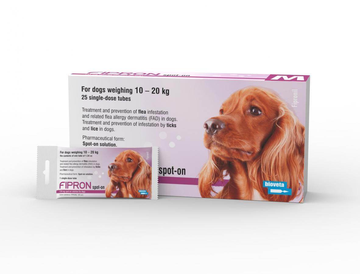Paw & Joy Biggest Pet Supplies brand in Egypt | Fipron M Spot On for 10-20kg (1 Dose)