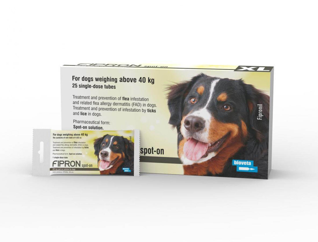 Paw & Joy Biggest Pet Supplies brand in Egypt | Fipron XL Spot On for 40kg and above (1 Dose)