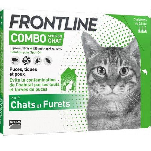 Paw & Joy Biggest Pet Supplies brand in Egypt | Frontline ComboLine Spot On For Cats (1 Dose)