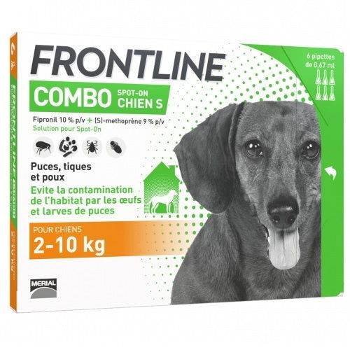 Paw & Joy Biggest Pet Supplies brand in Egypt | Frontline ComboLine Spot On For Dogs 2-10kg (1 Dose)