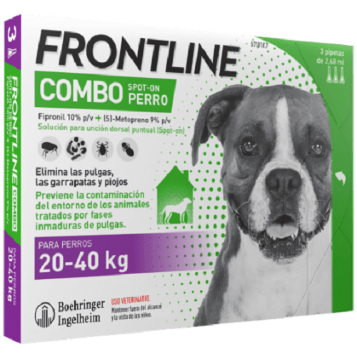 Paw & Joy Biggest Pet Supplies brand in Egypt | Frontline ComboLine Spot On For Dogs 20-40kg (1 Dose)