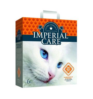 IMPERIAL CARE premium clumping cat litter antimicrobial SILVER action 6L - Paw & Joy