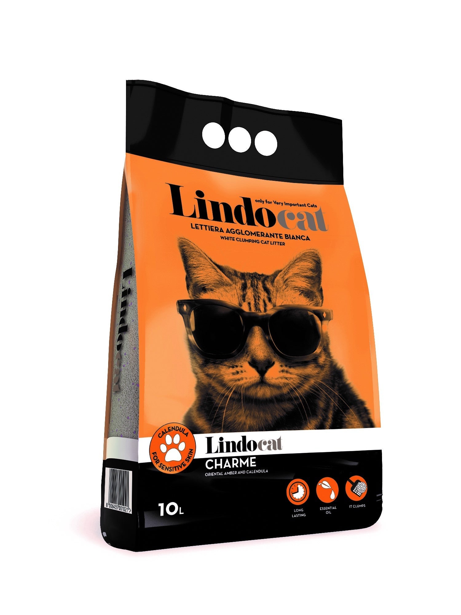LINDOCAT Charme Clumping Cat Litter 10L