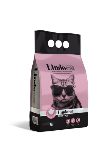 LINDOCAT Prestige Clumping Cat Litter 5L