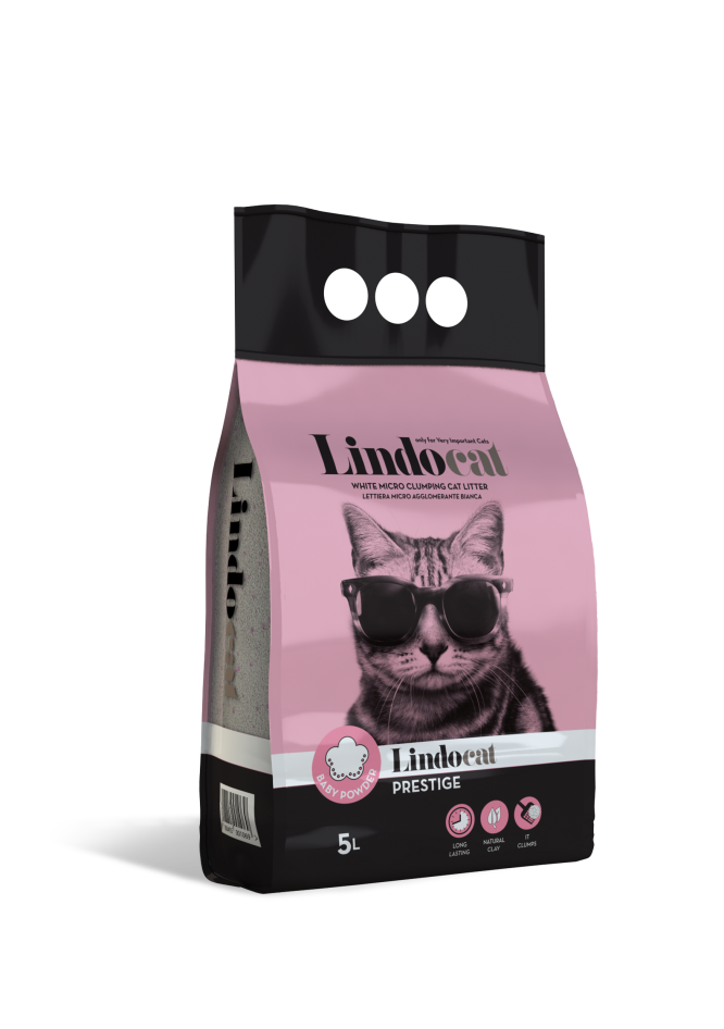 LINDOCAT Prestige Clumping Cat Litter 5L