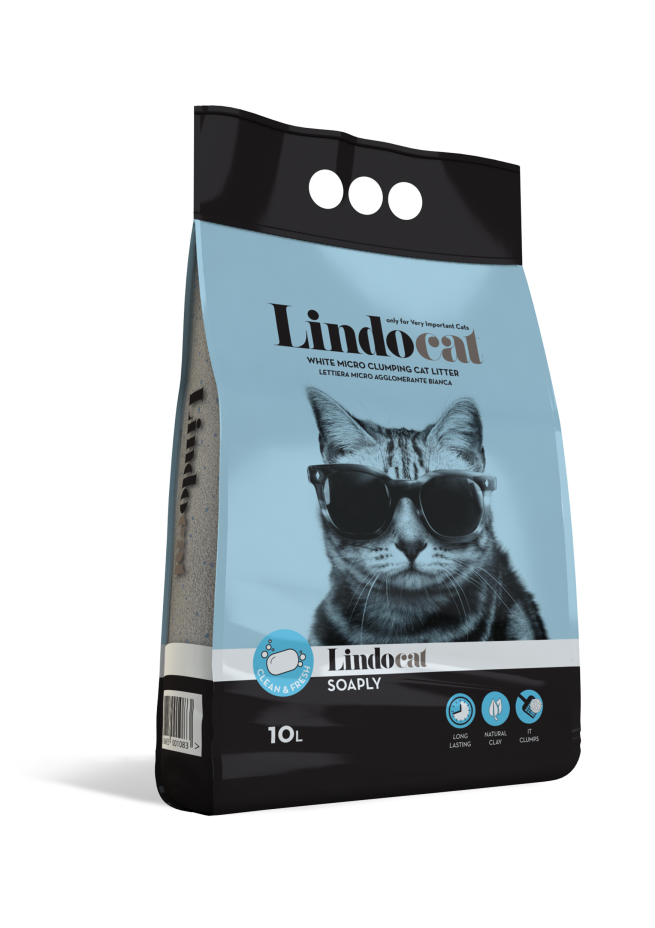 LINDOCAT Soaply Clumping Cat Litter 10L