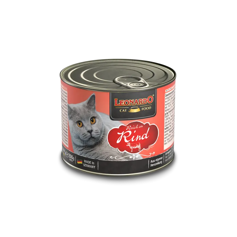 Leonardo Beef Cat Wet Food 200g