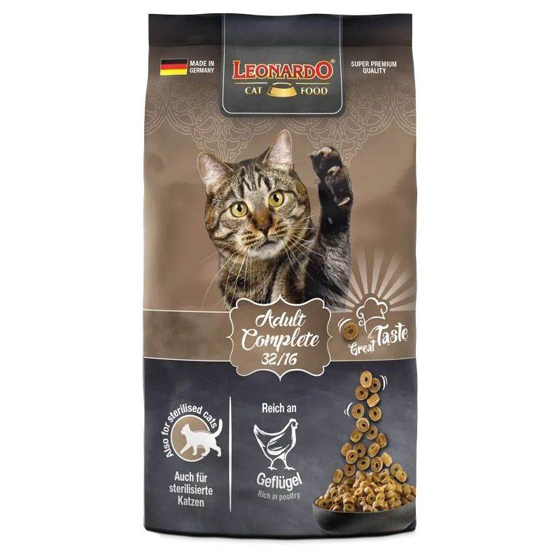 Paw & Joy Biggest Pet Supplies brand in Egypt | Leonardo Complete Cat Dry Food 15kg
