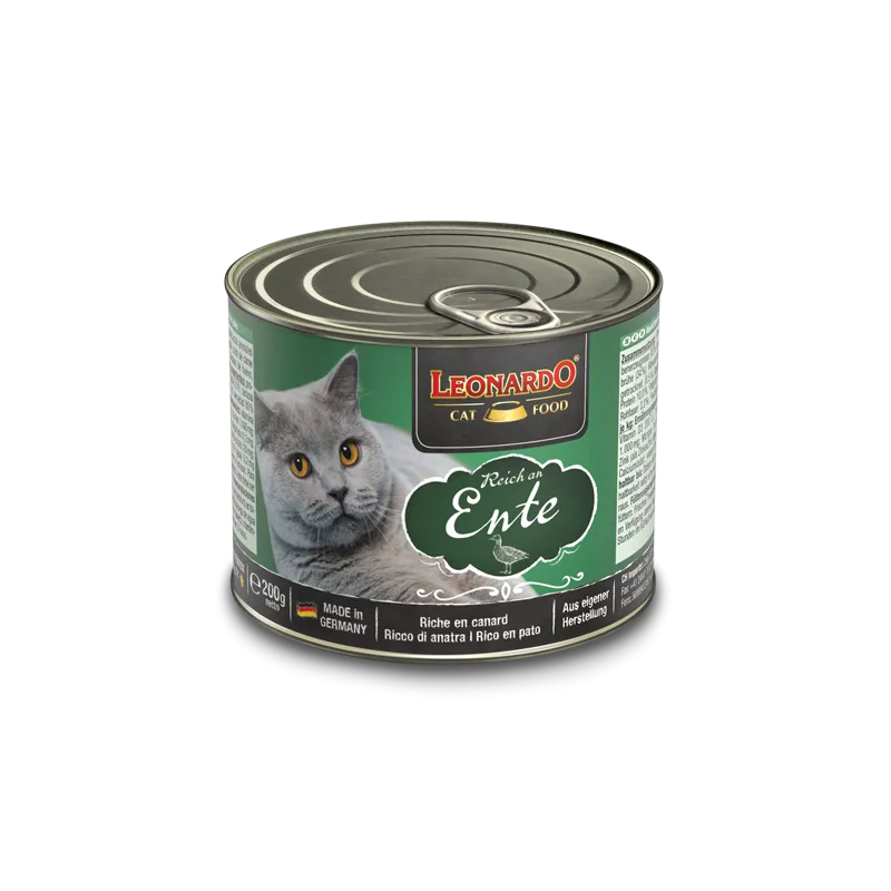 Leonardo Duck Cat Wet Food 200g