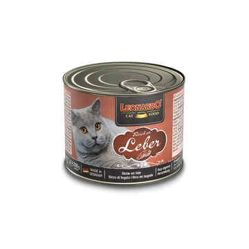 Leonardo Liver Cat Wet Food 200g