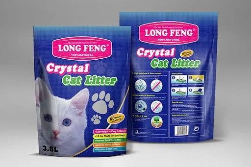 Long Feng Crystals Cat Litter 3.8L - Paw & Joy