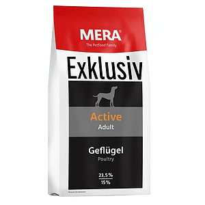 Paw & Joy Biggest Pet Supplies brand in Egypt | Mera Dog Exklusiv Active Adult Dry Food 15kg