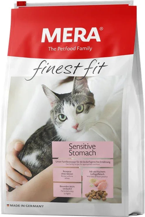 Mera Finest Fit Sensitive Stomach Cat Dry Food 4kg - Paw & Joy