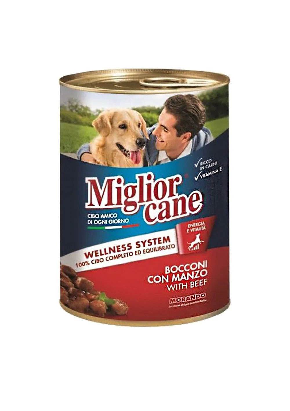 Paw & Joy Biggest Pet Supplies brand in Egypt | Miglior Dog Wet Food Chunks Beef 405g