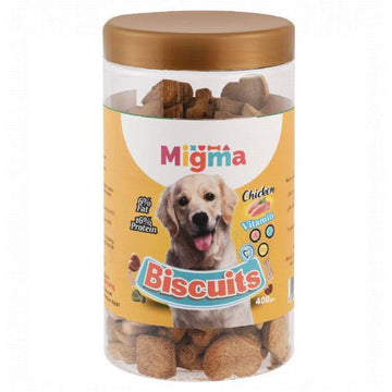 Migma Chicken Biscuit Dog Treats 400g